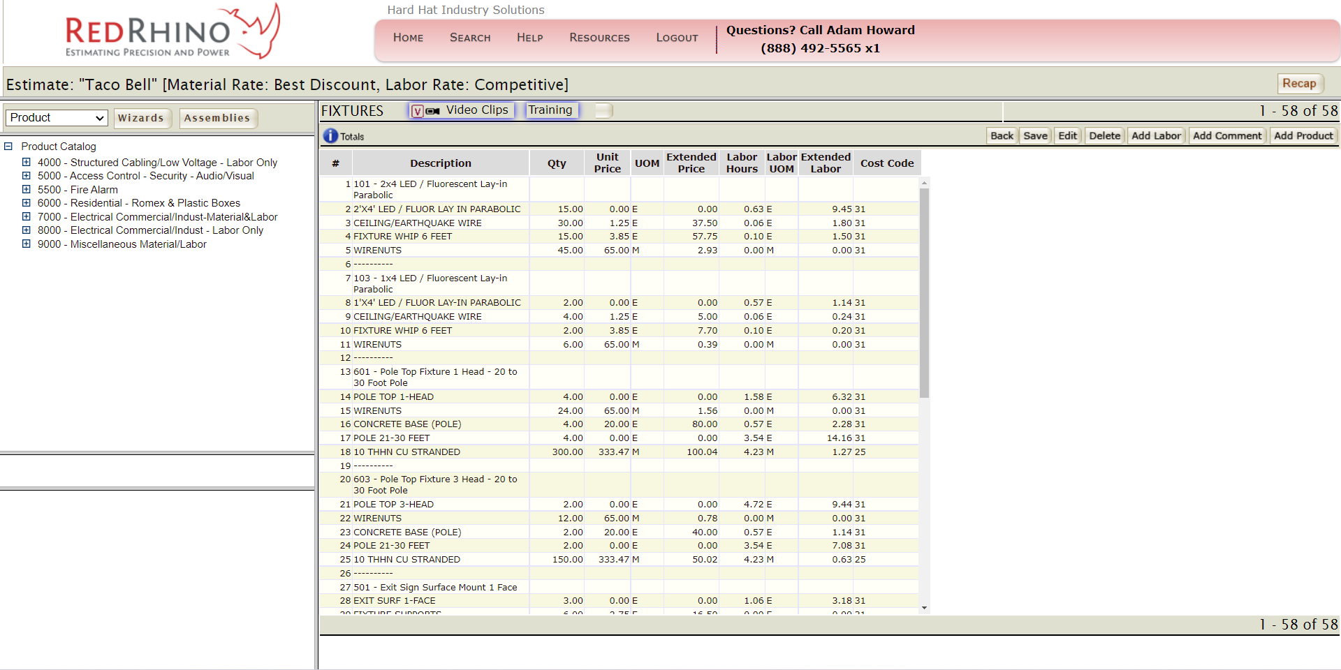 screenshot of Red Rhino